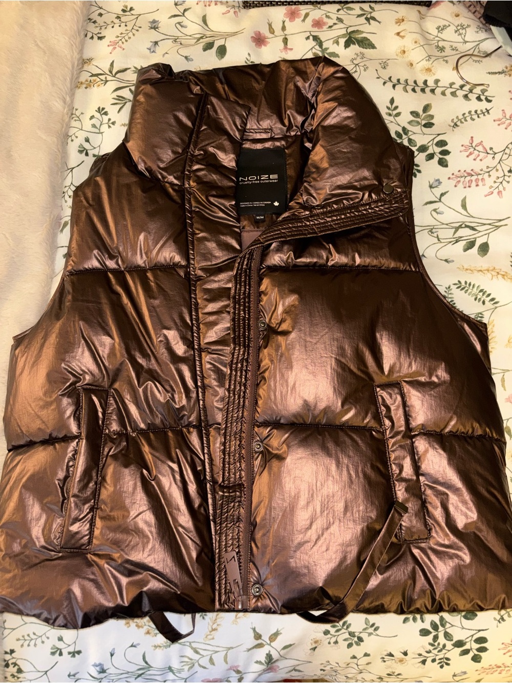 NOIZE Aurora Quilted Puffer Vest